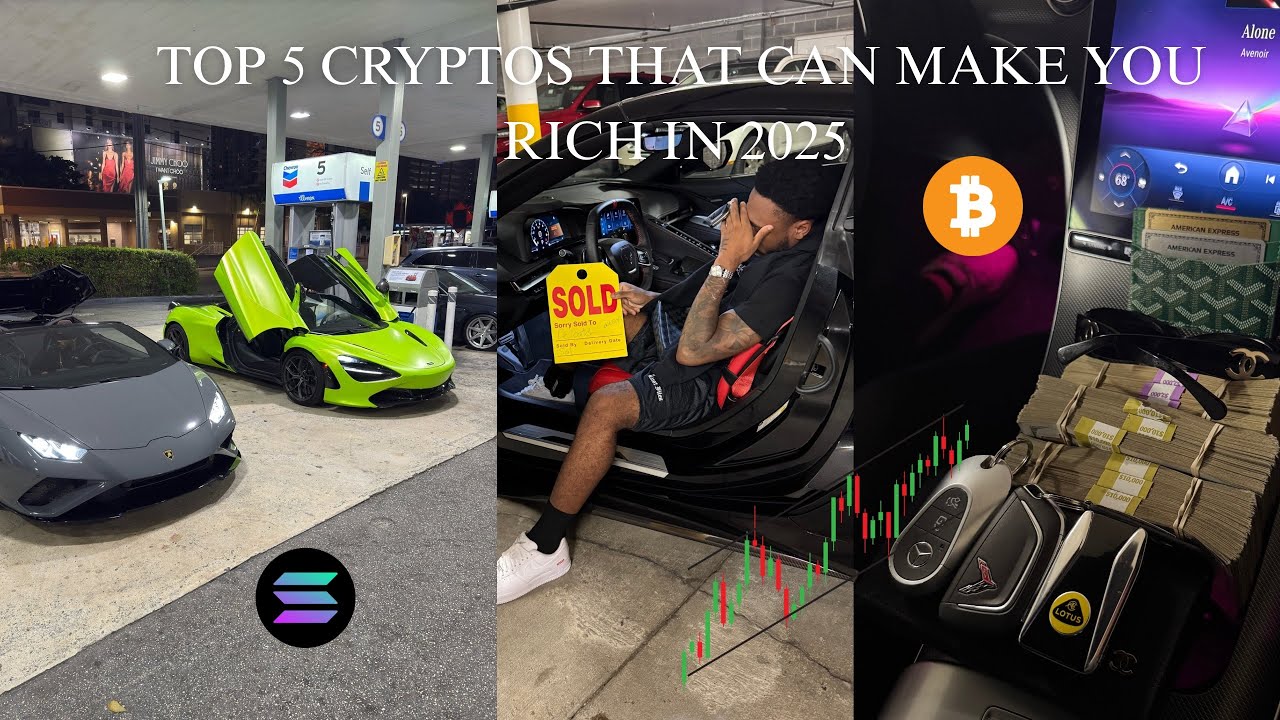 Top 5 crypto&rsquo;s to buy in 2025 that will make you rich in 2025