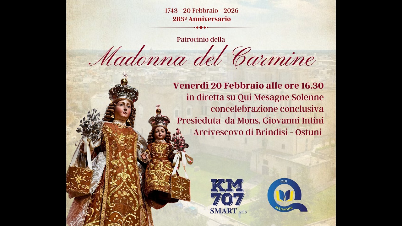 Festa del Patrocinio della Madonna del Carmine - Celebrazione conclusiva