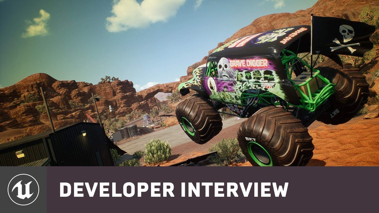 Monster Jam Steel Titans by Rainbow Studios | E3 2019 Developer Interview | Unreal Engine