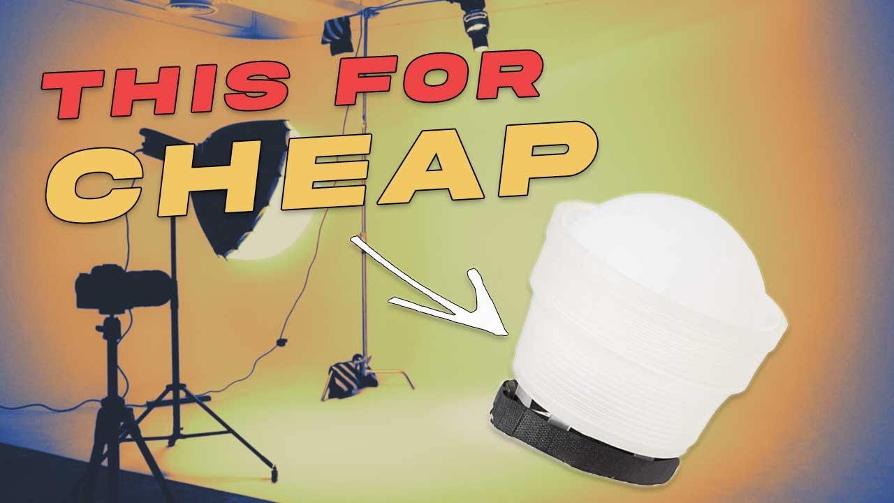 DIY Flash Diffuser for CHEAP $ | TUTORIAL
