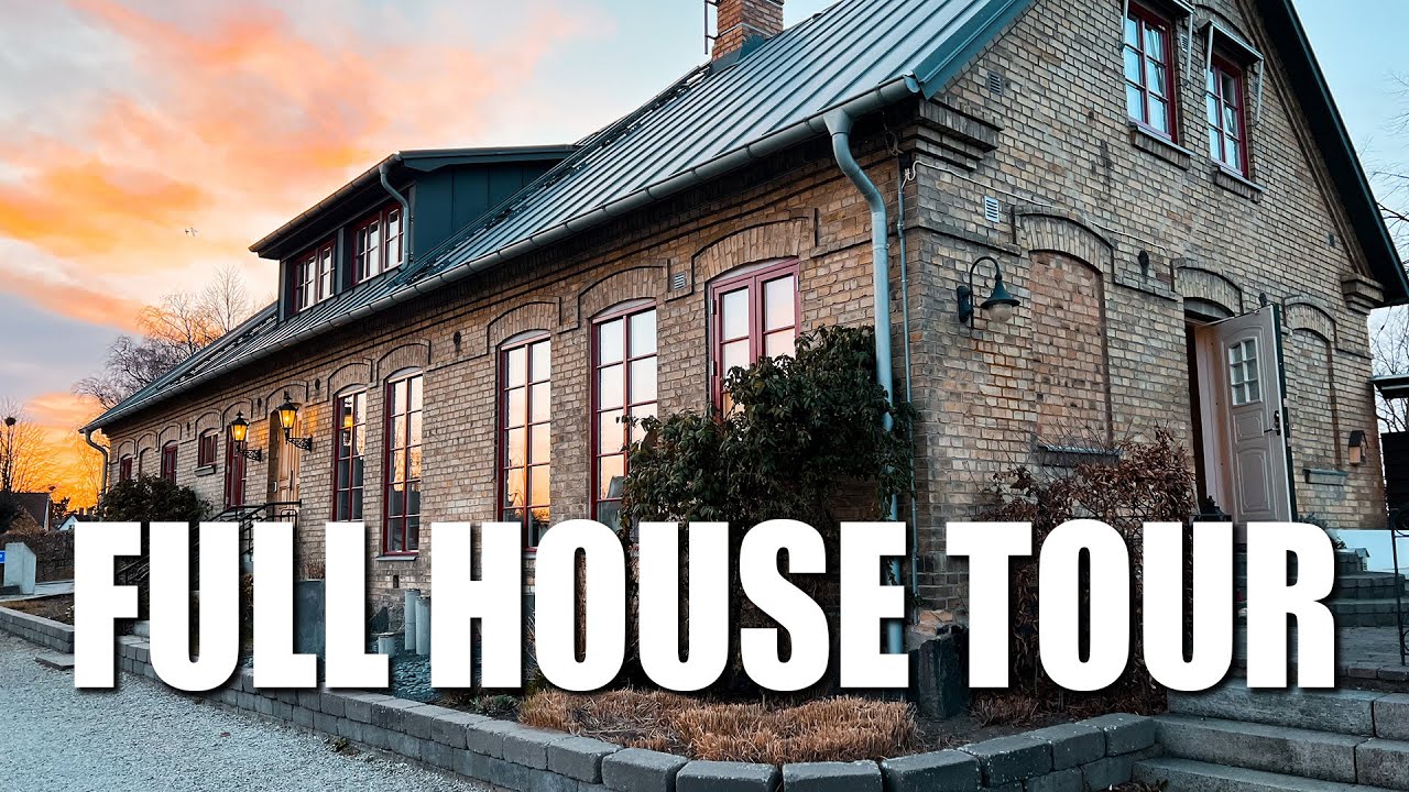 FULL HOUSE TOUR - Guidad visning av vårt sekelskifteshus