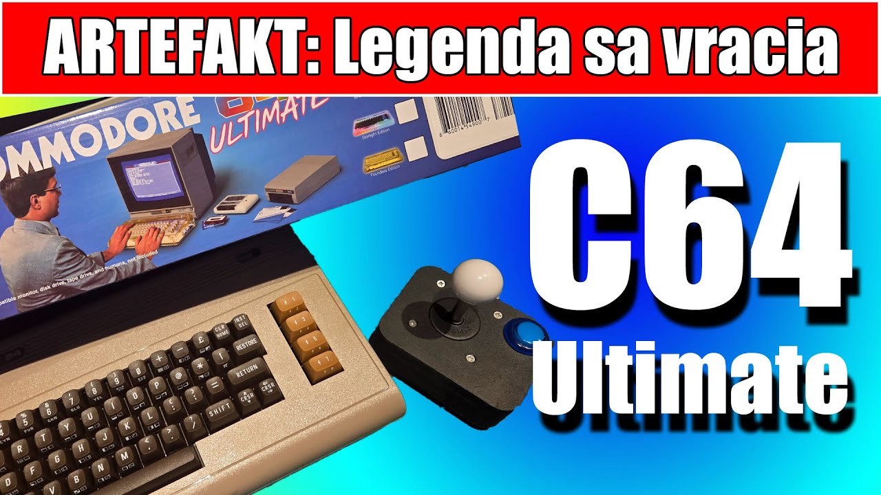 Commodore 64 Ultimate - splnenie snov fanúšikov Commodore 64 (Part 1) [Artefakt] [Retro-Tech] [ep42]