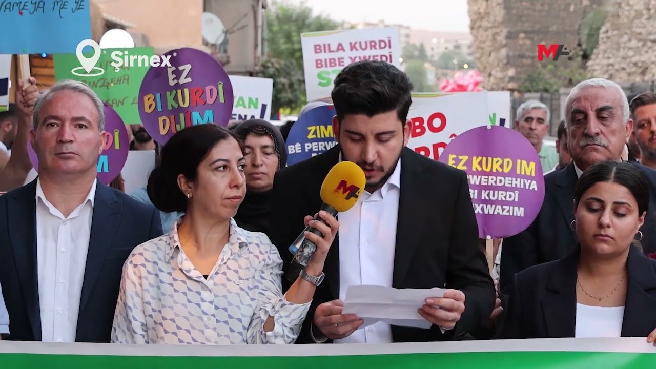 TED KOLEJİ VE TFF PROTESTO EDİLDİ: KÜRTÇE KIRMIZI ÇİZGİMİZDİR