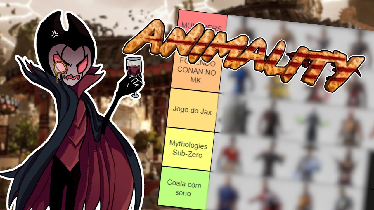 Ranqueando todos os ANIMALITY do MORTAL KOMBAT 1! Ft. @Noob no Comando