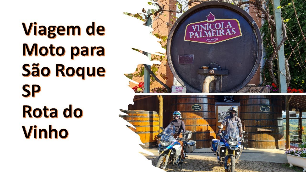 Viagem de moto para São Roque - SP (Rota do Vinho) - BMW F850 GS Adventure