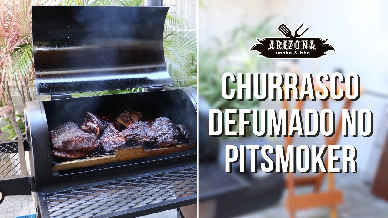 Churrasco defumado com Pitsmoker Double Flow - Arizona Smoke & BBQ