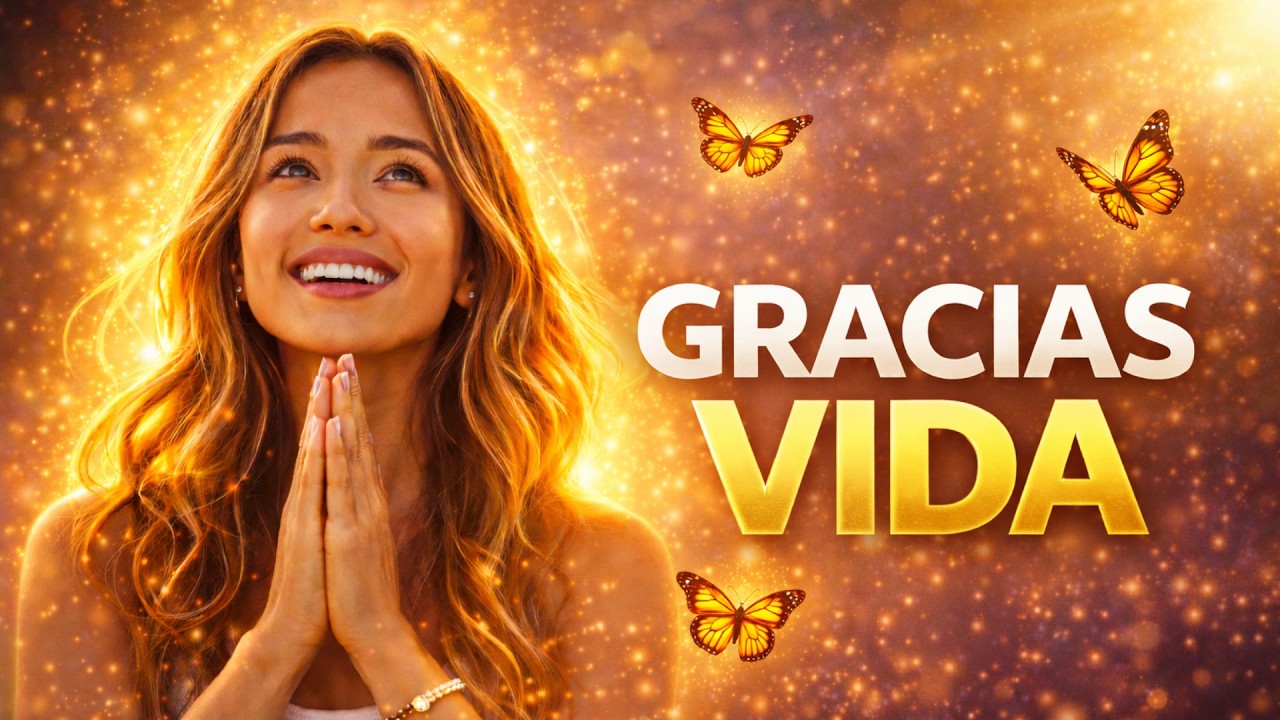 🌸 GRACIAS VIDA | Canción de Gratitud a Dios y al Universo