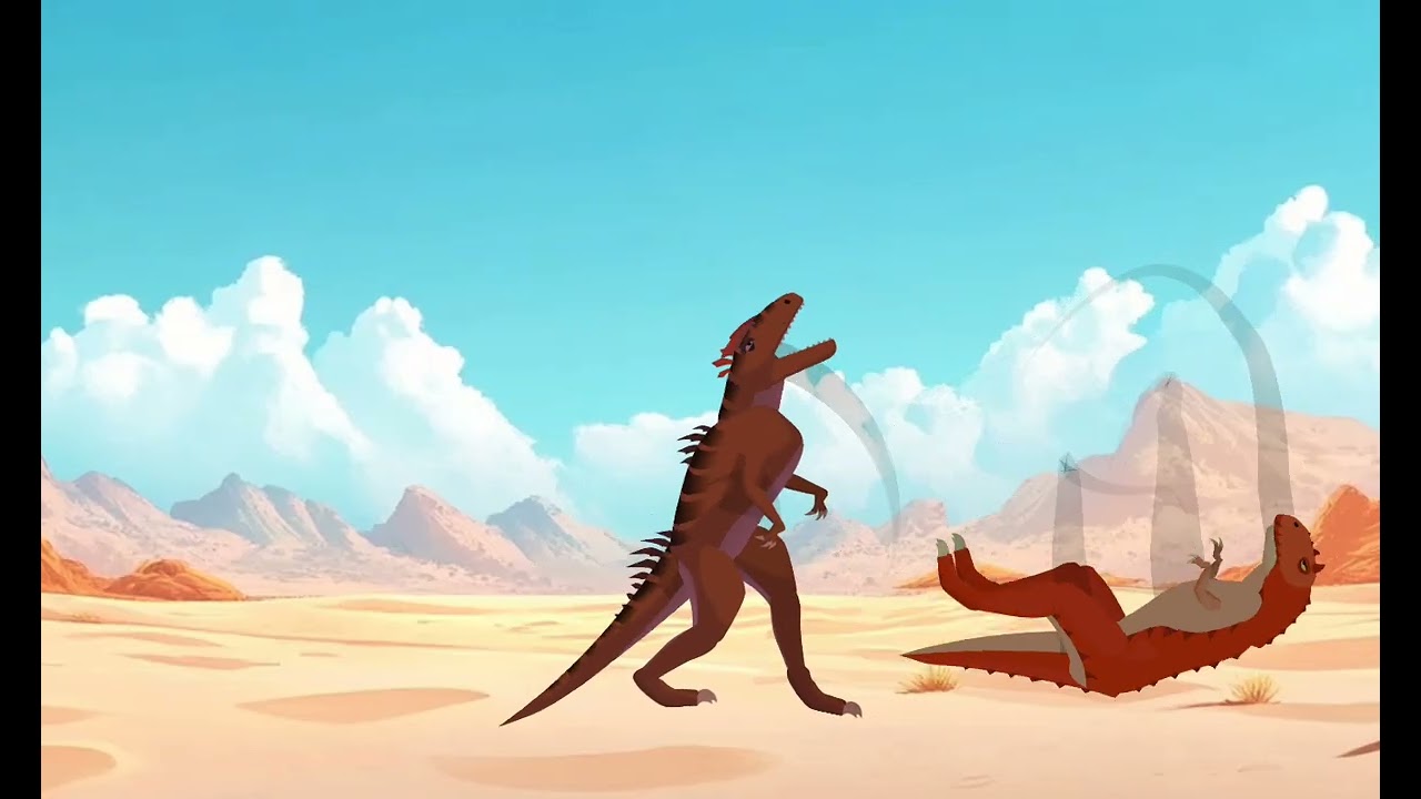 Allo Vs carno all variants! (T rex fights more dinosaurs dominator edition)
