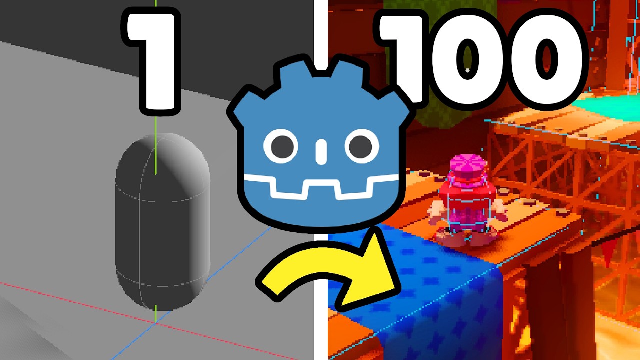100 horas usando Godot