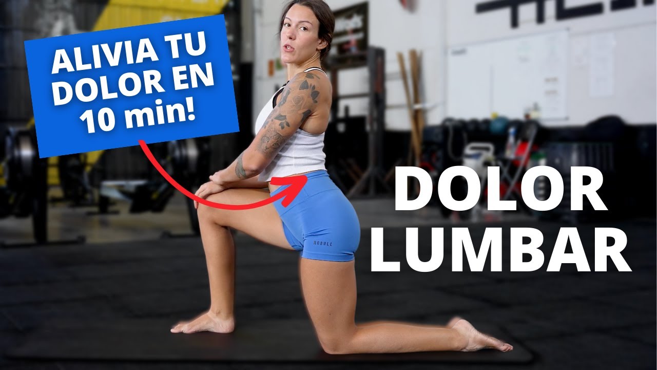 Rutina de 10' para aliviar tu DOLOR LUMBAR desde casa + ANUNCIO IMPORTANTE 😍