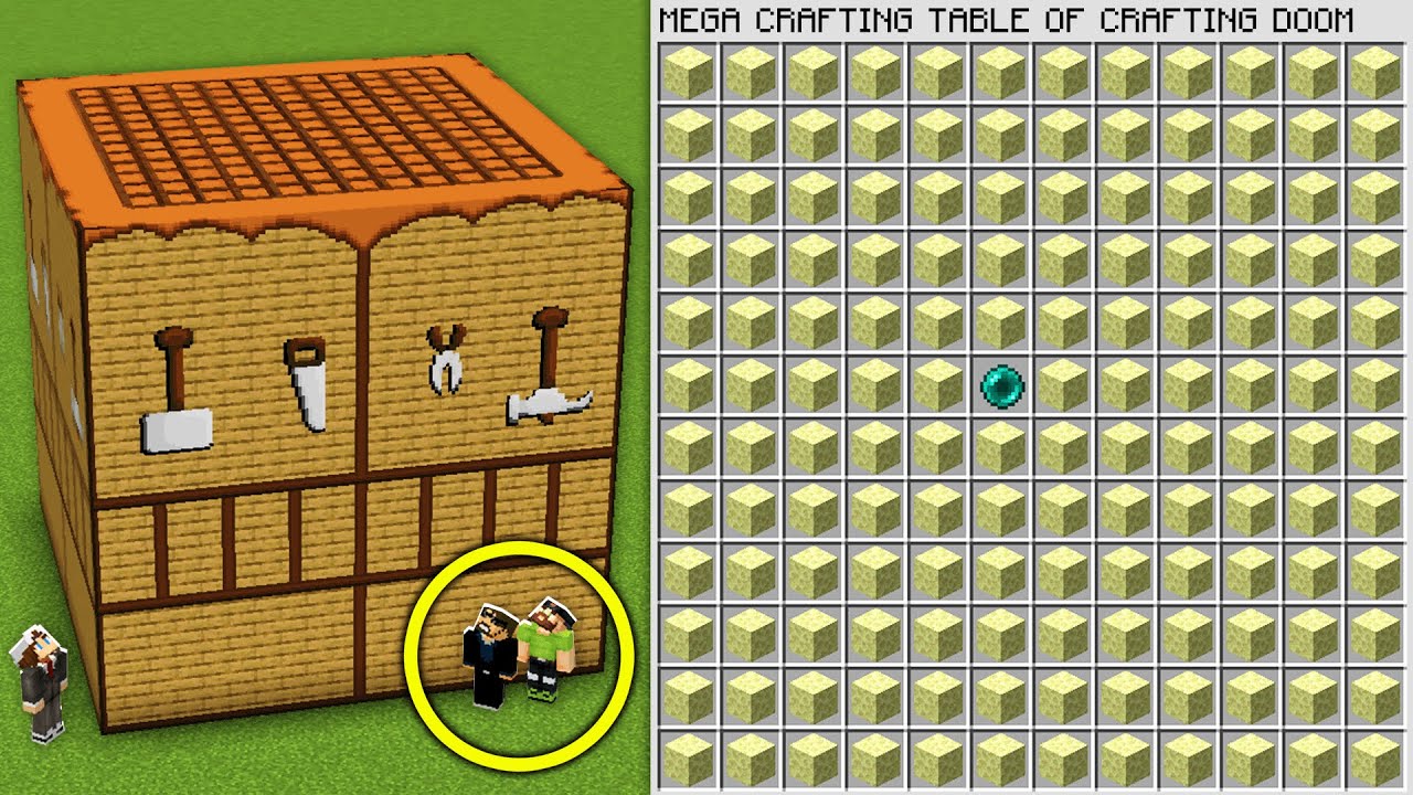 Minecraft, But Crafting is GIANT...