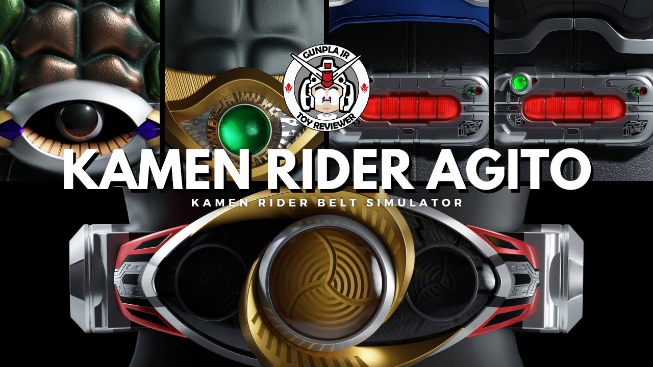 Kamen Rider Agito Belt Simulator 3D || All Rider Henshin & Finishing