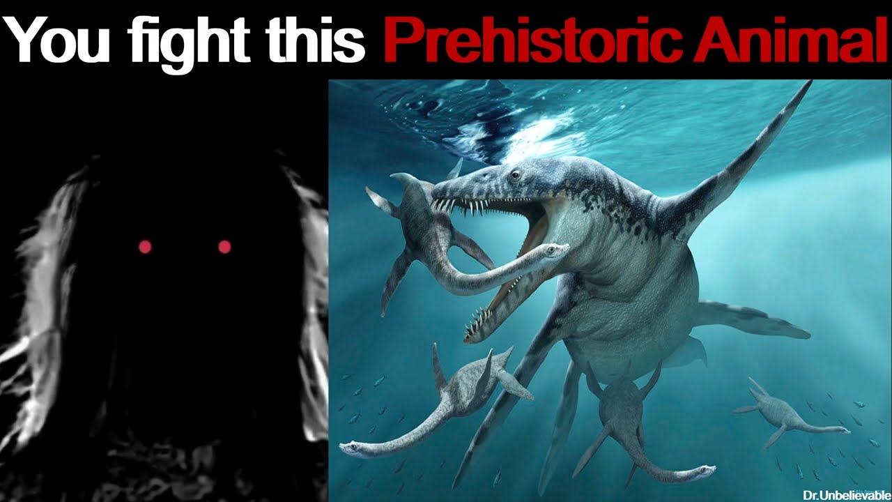Mr Incredible Becoming Uncanny (You fight this Prehistoric Animal)