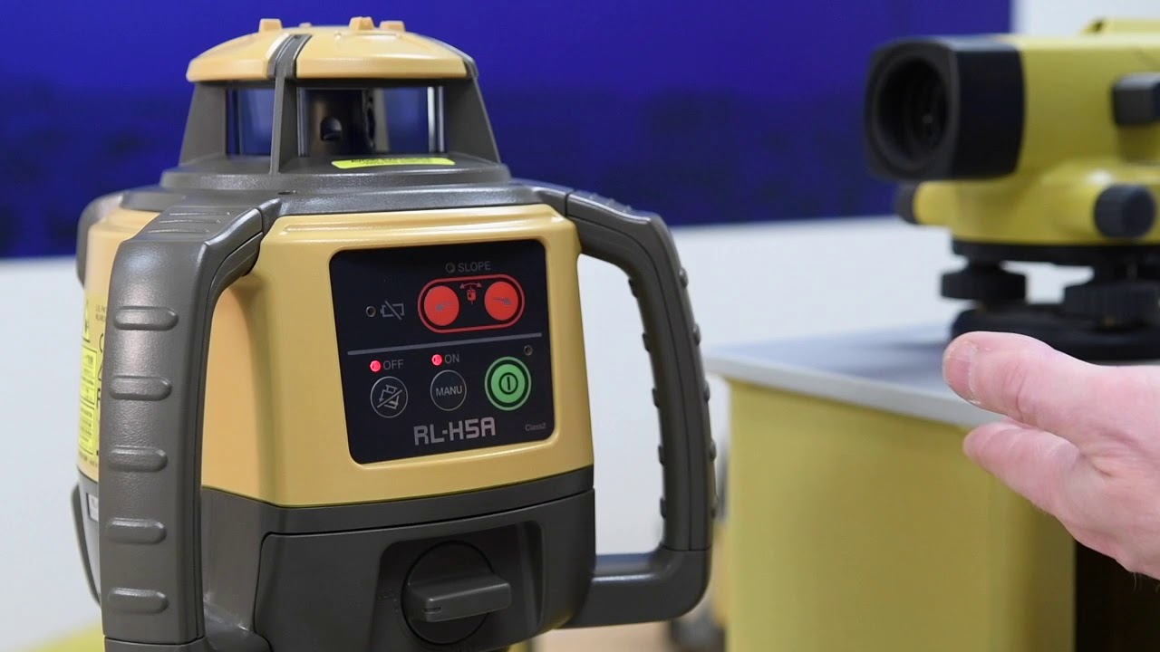 Kalibrera Topcon RL H5A
