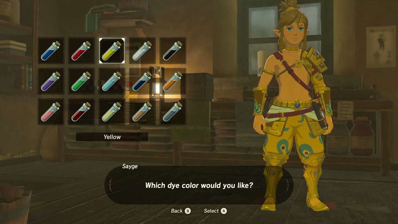 Desert Voe Armor Set - The Legend of Zelda Breath of the Wild