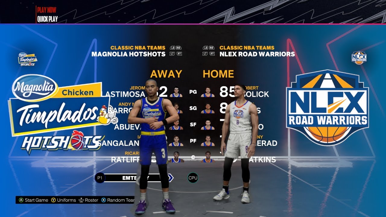 Magnolia Hotshots vs NLEX Road Warriors  Game  PBA 2K  - Feb 02, 2025