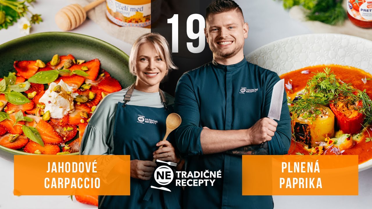 #19  Plnená paprika a Jahodové carpaccio (Ne)tradičné recepty COOP Jednoty