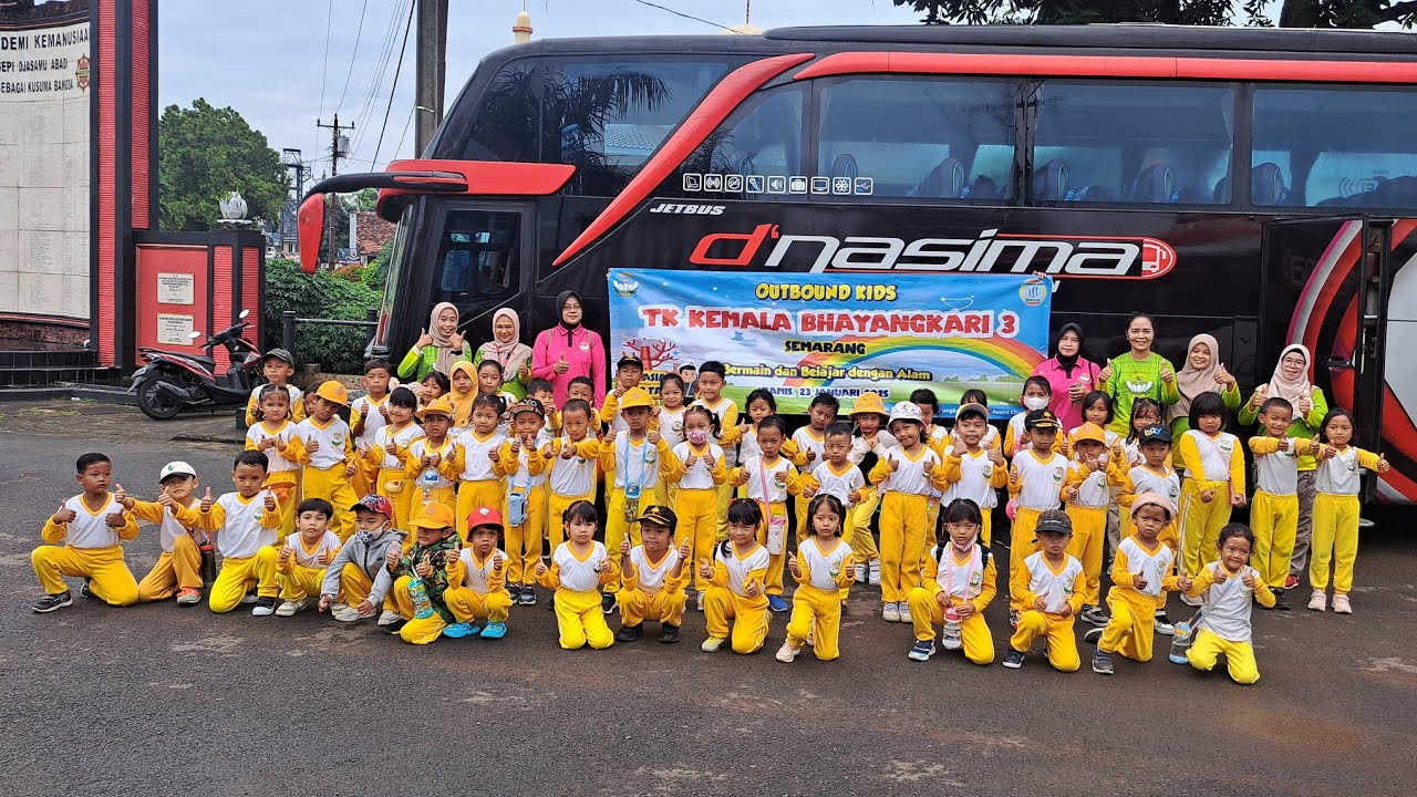 OUTBOUND KIDS TK KEMALA BHAYANGKARI 3 BANYUMANIK SEMARANG GOES TO TLATAR BOYOLALI
