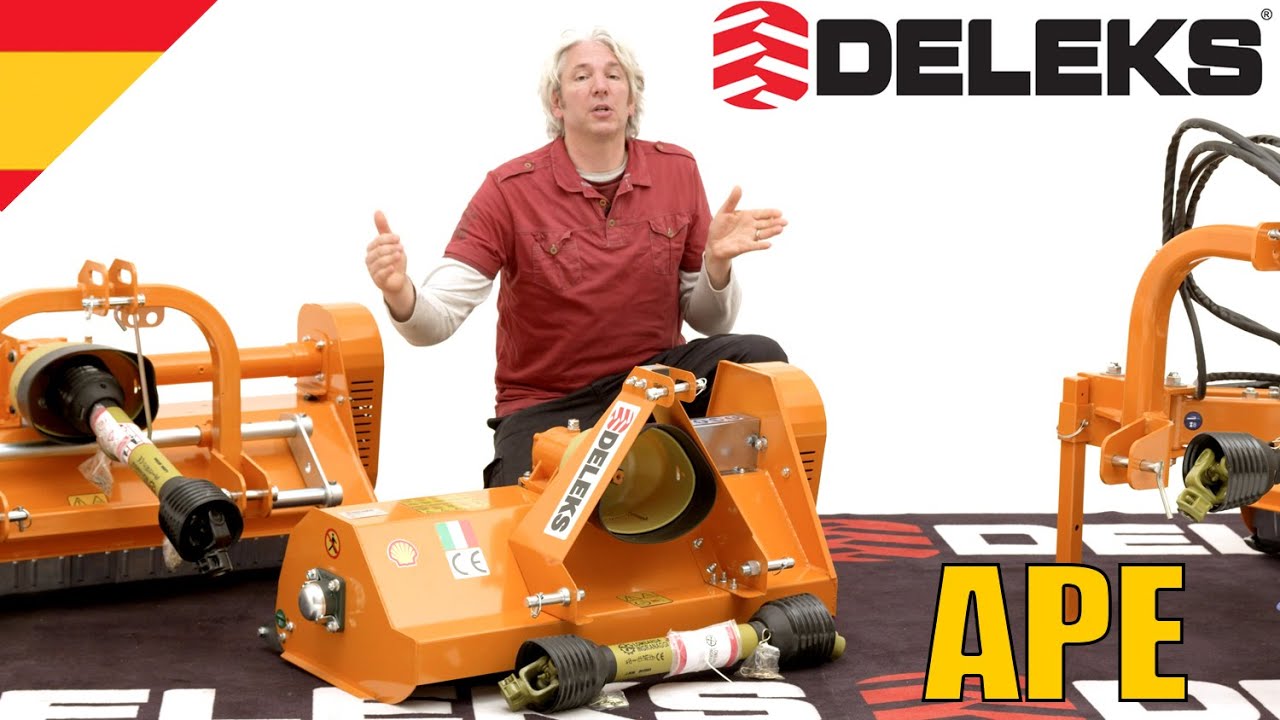 DELEKS® APE desbrozadora de martillos: presentacion de @eddchina