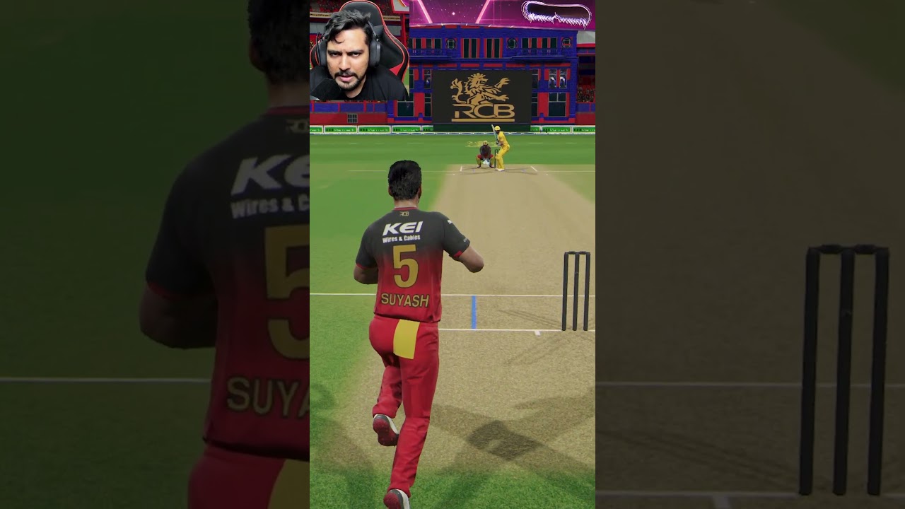 Suyash Sharma Gets Big Wicket Cricket 26 Ipl 2026 RCB vs CSK #shorts By RtxVivek