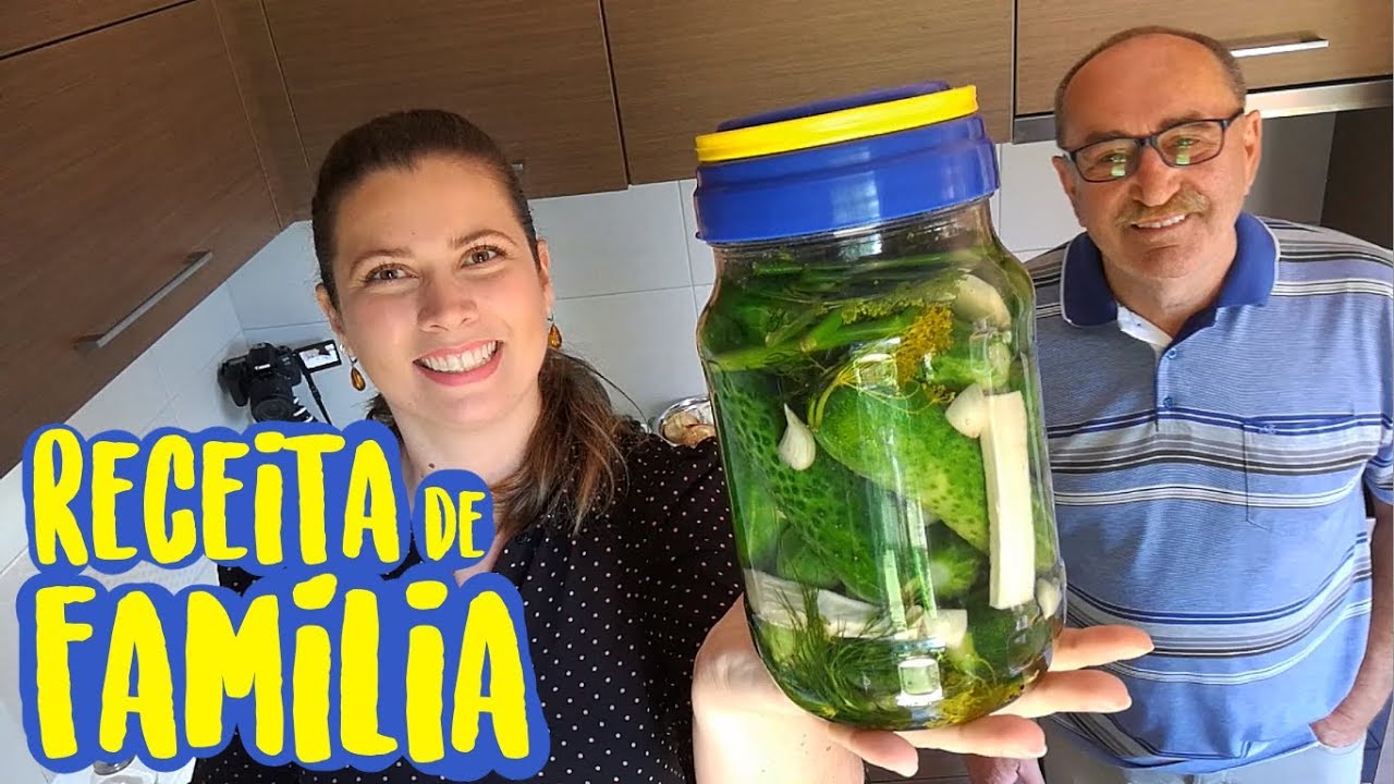 Pepino em conserva: receita polonesa do famoso PEPINO AZEDO