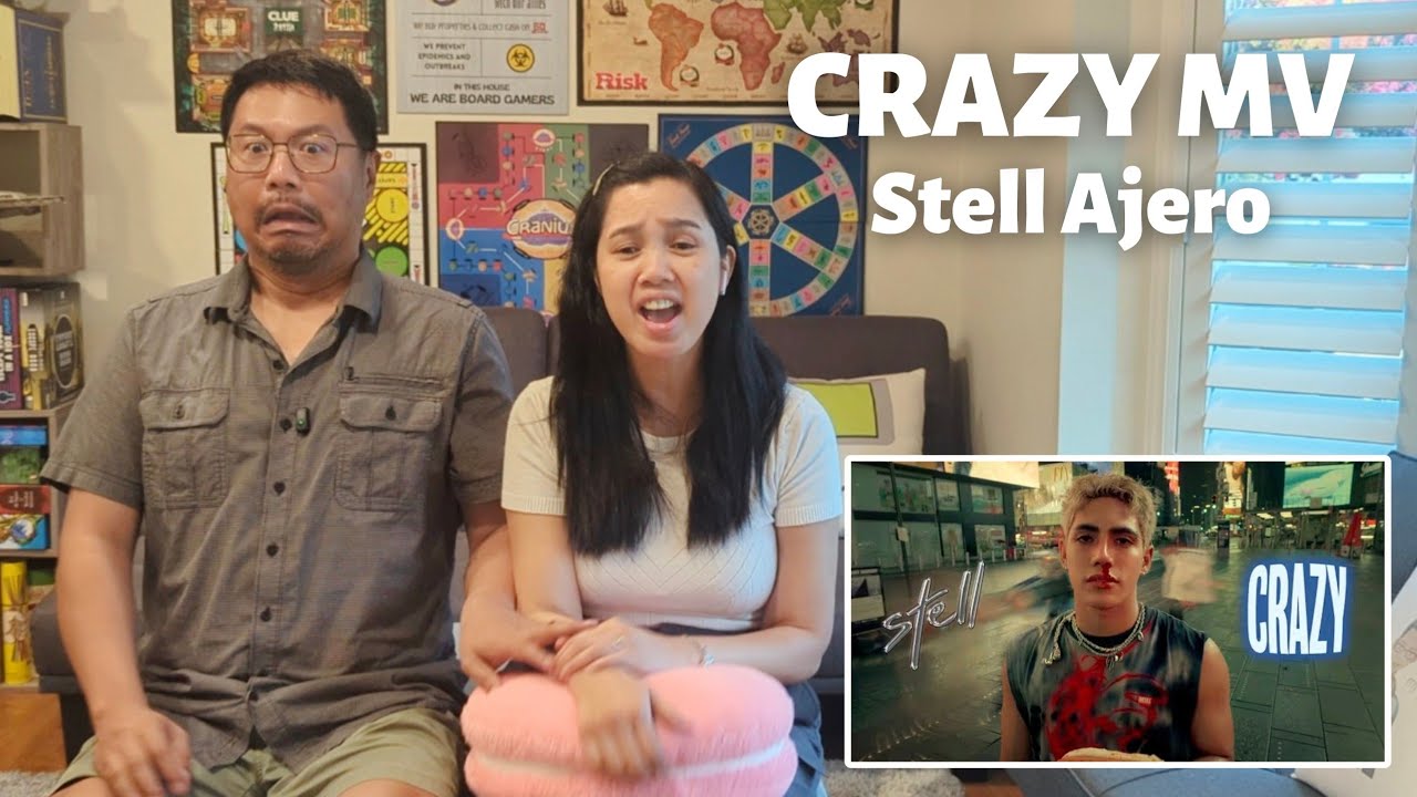 🩸Crazy MV by Stell Ajero (Reaction) | The Fil-Am Cam