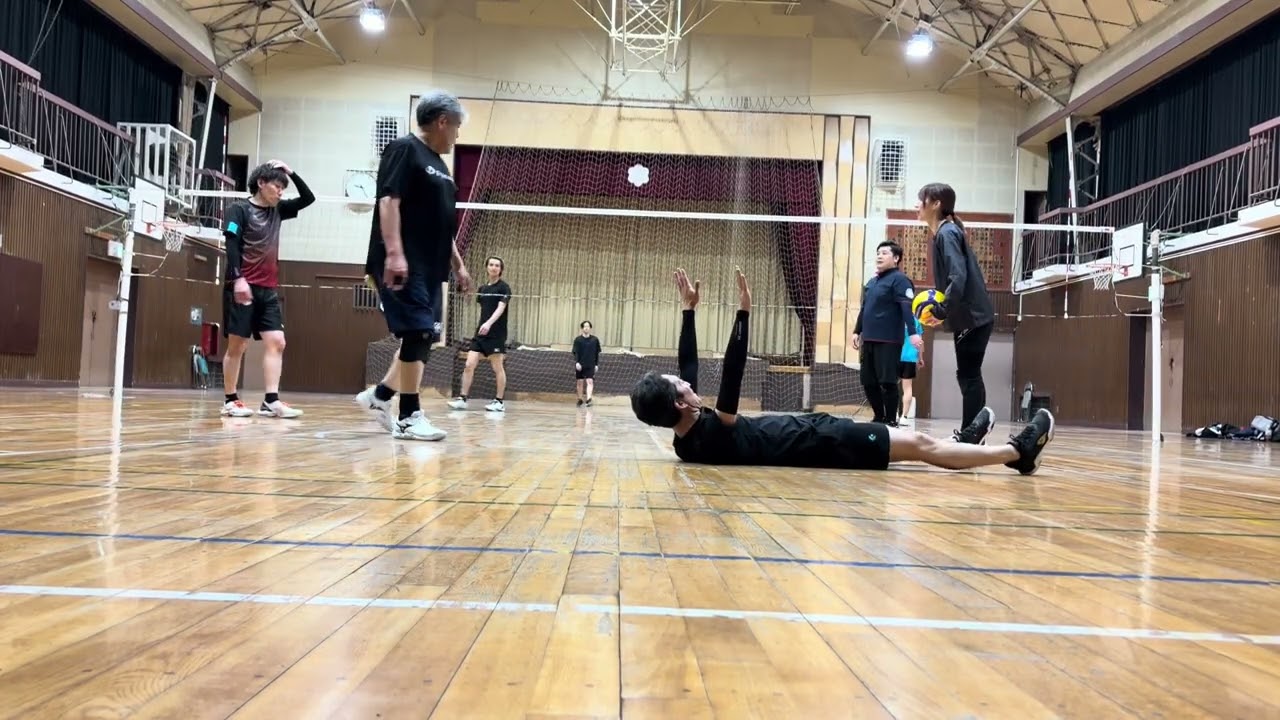 2026.3.1  あきる野混合バレー3セット目