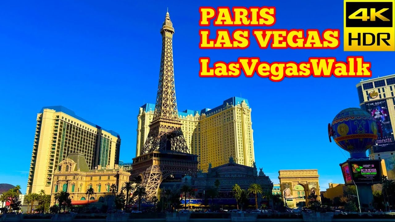 LasVegasWalk • Paris Las Vegas Hotel and Casino • February 2026 (4K HDR)