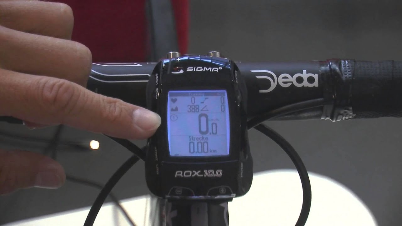 SIGMA SPORT // EUROBIKE 2013 // Vorstellung ROX 10.0 GPS