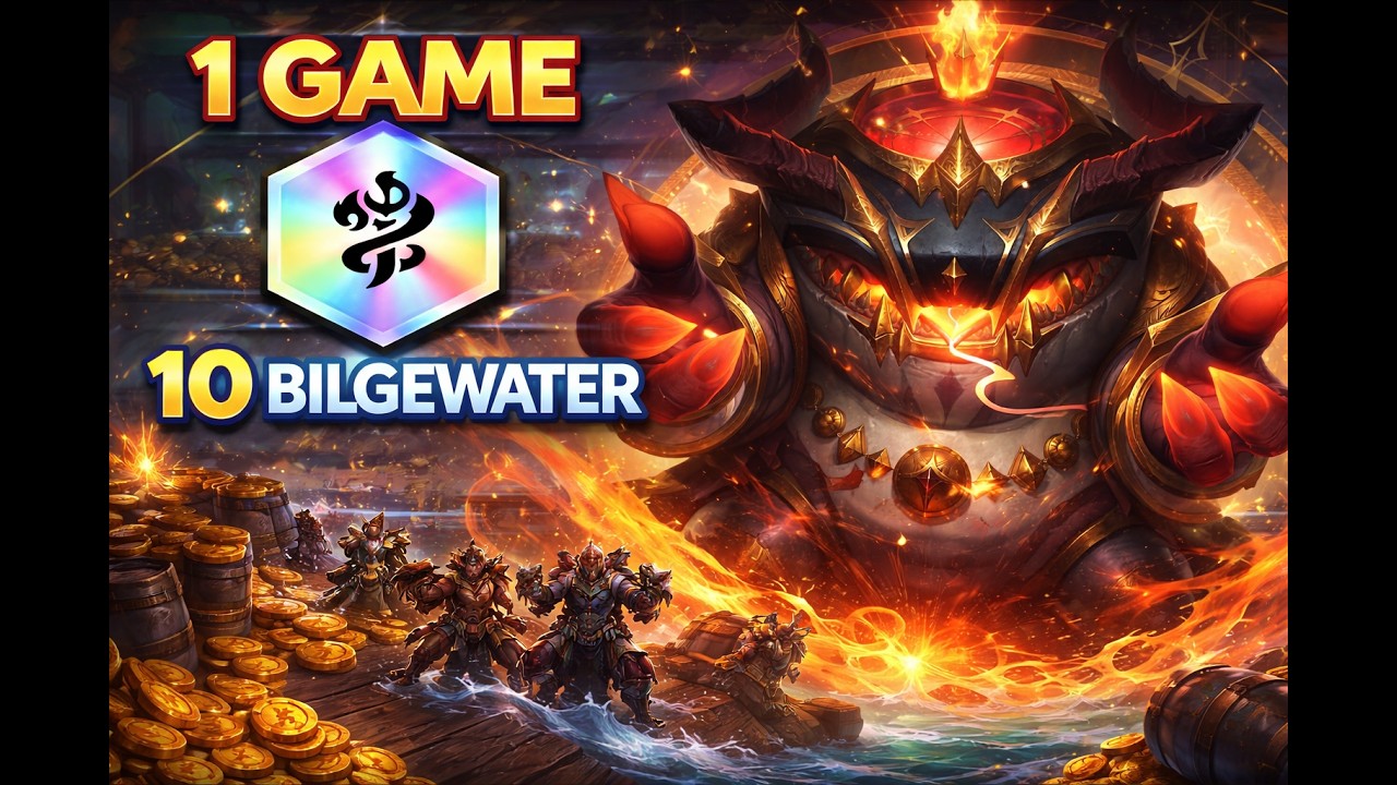 Game bắt top 1 10bilgewater #games #gaming #tft