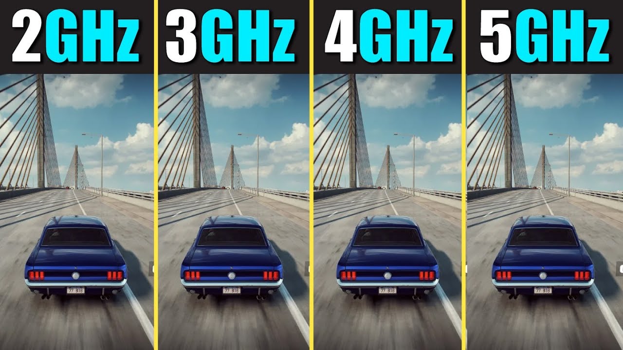 CPU Clock Speed Comparison: 2GHz vs. 3GHz vs. 4GHz vs. 5GHz