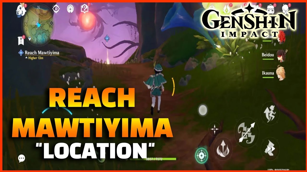 Genshin Impact: Reach Mawtiyima | Location