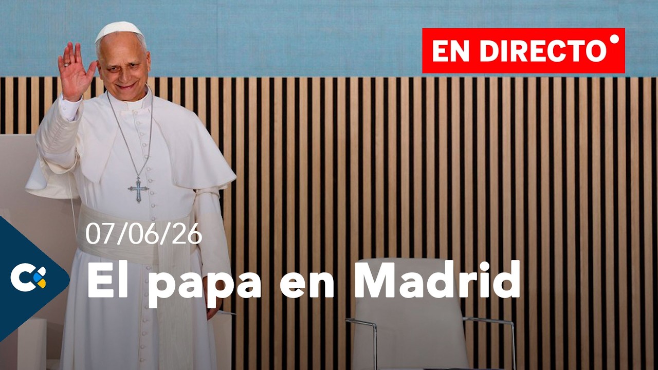 El papa Le&oacute;n XIV en Madrid. Misa en Cibeles