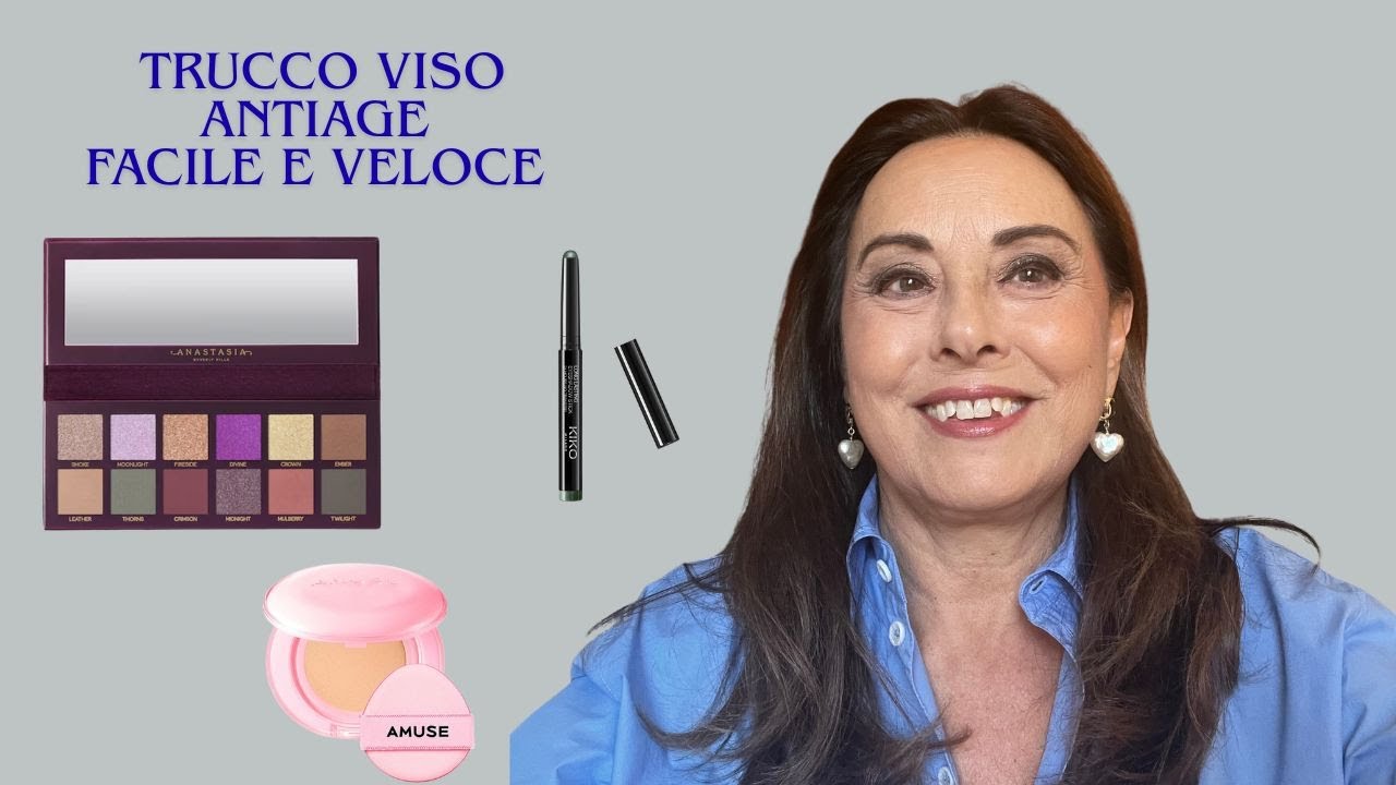 TRUCCO ANTIAGE FACILE E VELOCE