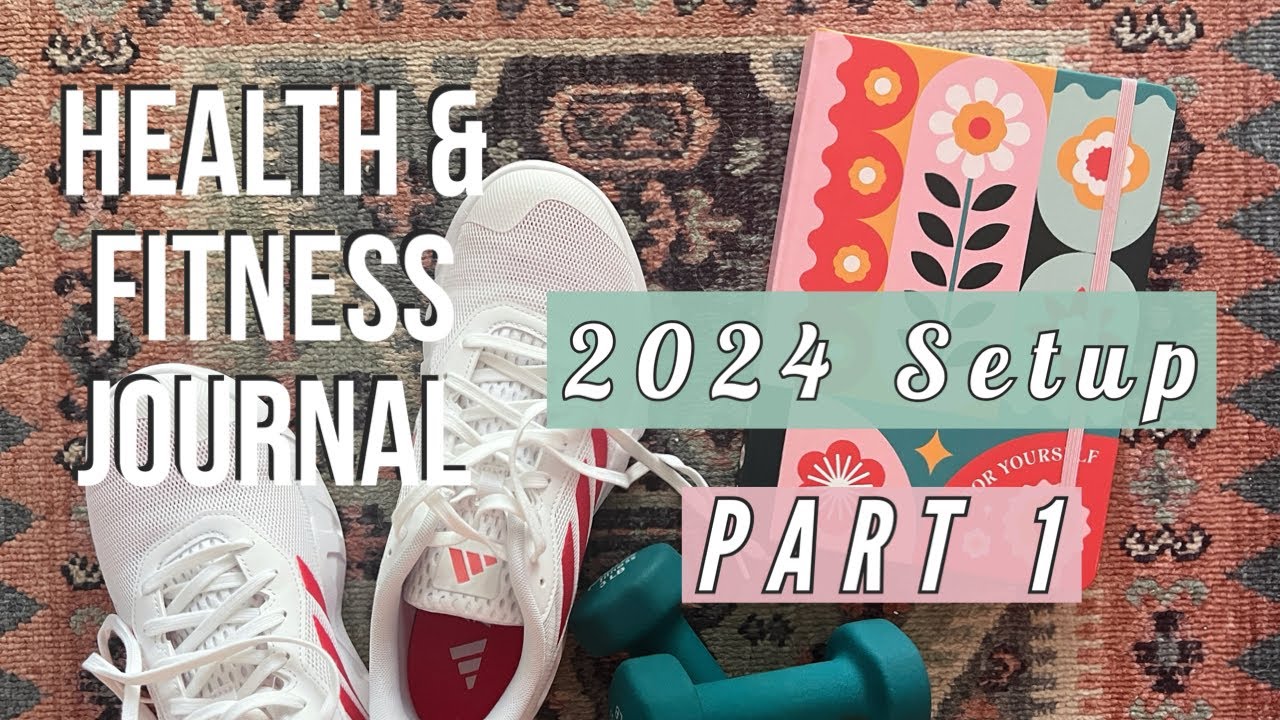 Health & Fitness Bullet Journal Setup Part 1- Monthly & Yearly Goal Setting & Habit Trackers!