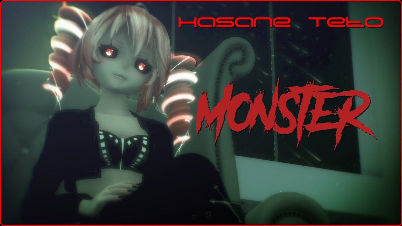 [Kasane Teto] Monster - MMD Halloween 2020 UTAU Cover