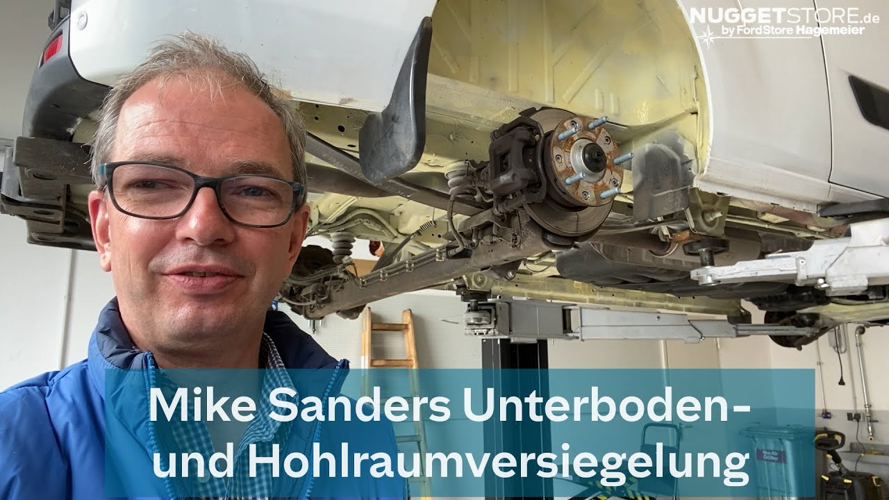 Ford CamperVan Pflege: Konservierung mit MIKE SANDERS Korrosionsschutzfett