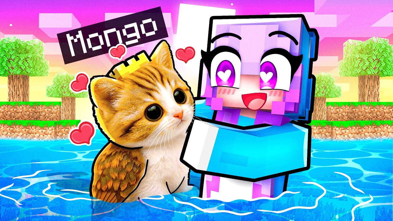 Playing As A HELPFUL MEOWL In Minecraft!