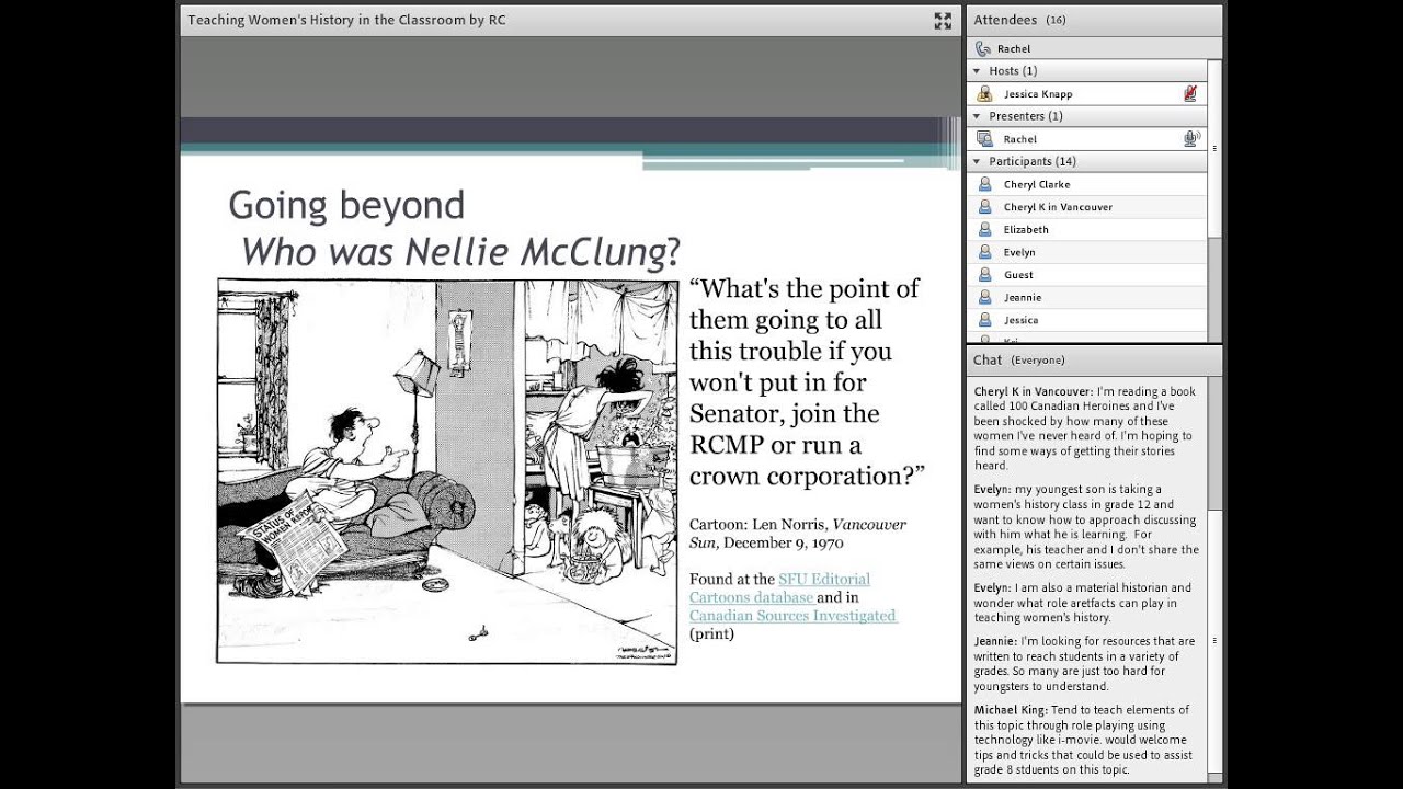 Teaching Women's History in the Classroom