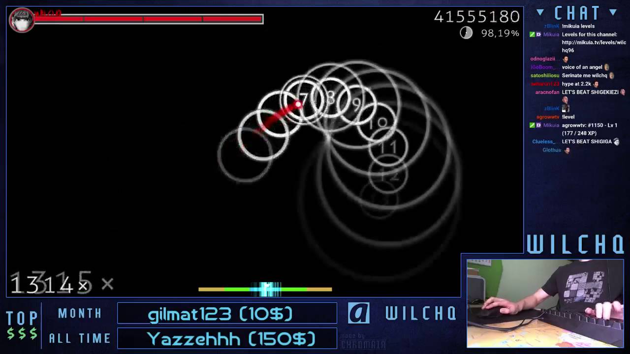 Wilchq almost turned into Four Dimensions