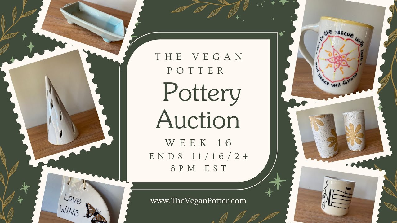 BIDDING CLOSED: Online Pottery Auction Comment to Bid