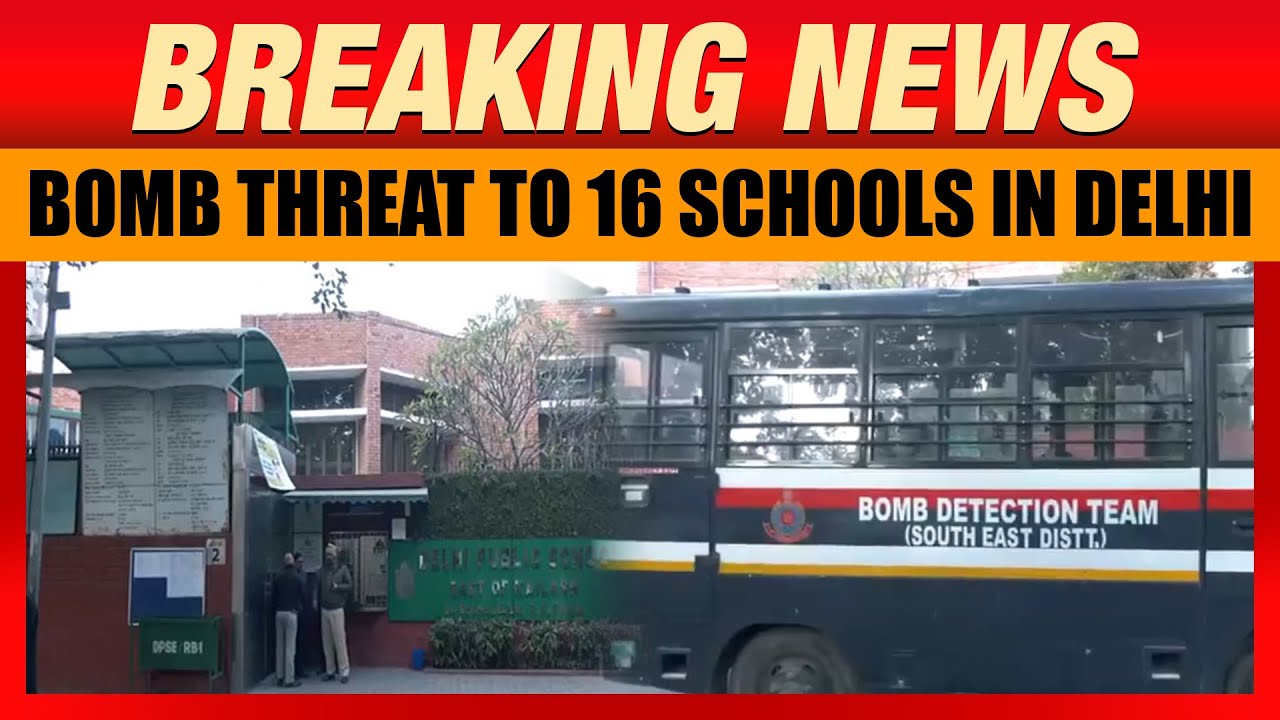 Bomb Threats Target 16 Schools in Delhi: Emergency Response Underway | News9