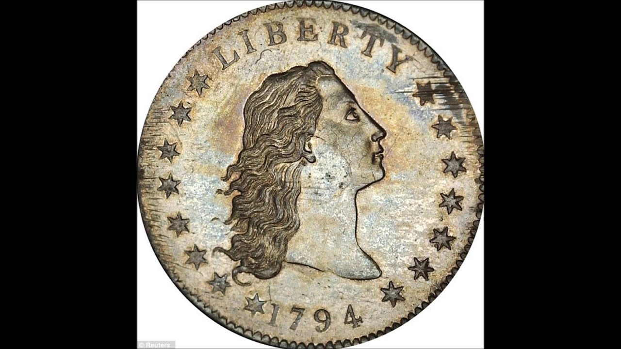 Rare 1794 silver dollar sells for record $10 million at U.S. auction