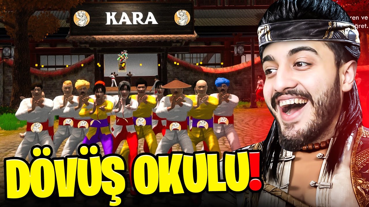 KUNG FU OKULU AÇTIK! ÖĞRENCİLERİMİZİ EĞİTİYORUZ! AŞŞŞIRI GÜZEL  OYUN! Fight School Simulator #1