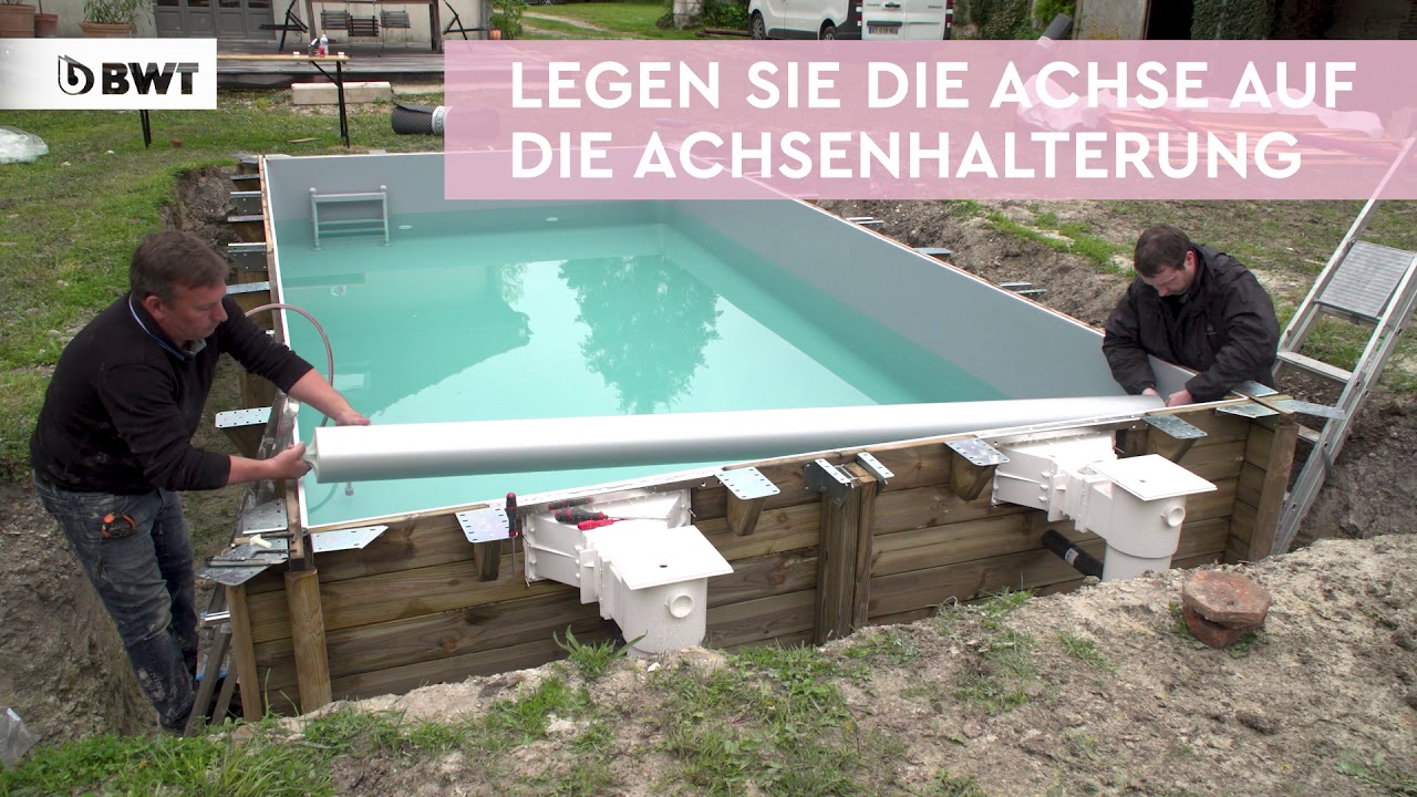 Short version DE - MONTAGE DES BWT MYPOOL Massivholzpools Urban Pools XL