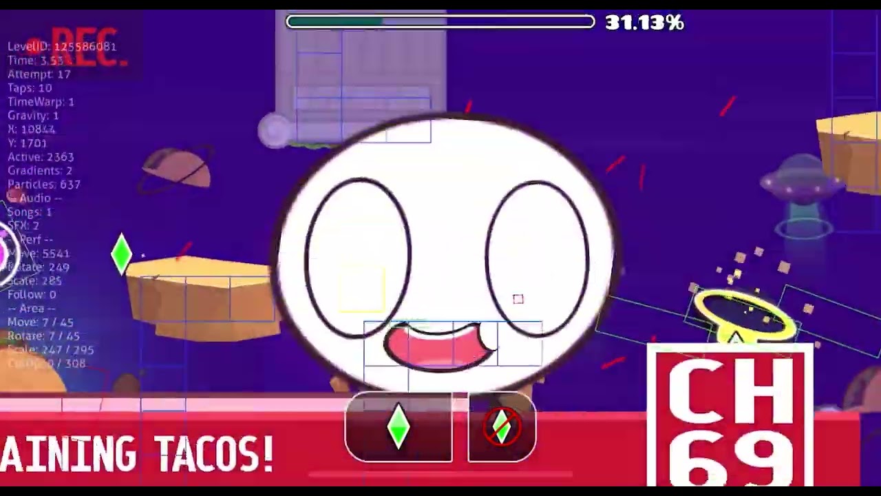 It’s raining tacos with five attempt challenge