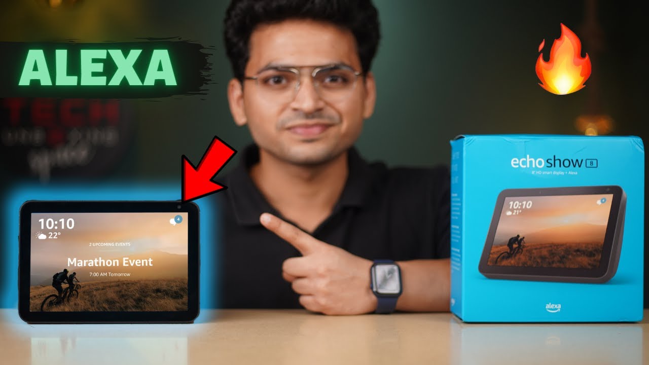 Amazon Echo Show 8 Unboxing & Review | Smart Alexa Speaker 🔥