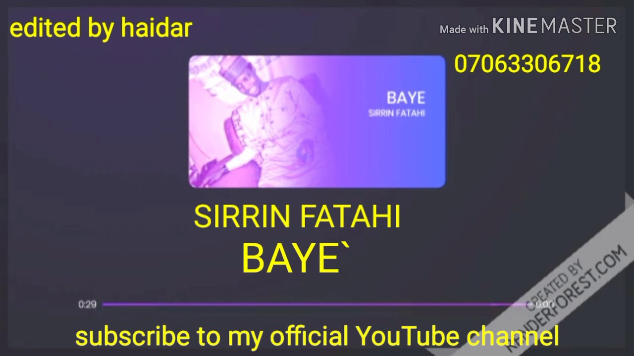 BAYE' by Abdullahi sirrin fatahi