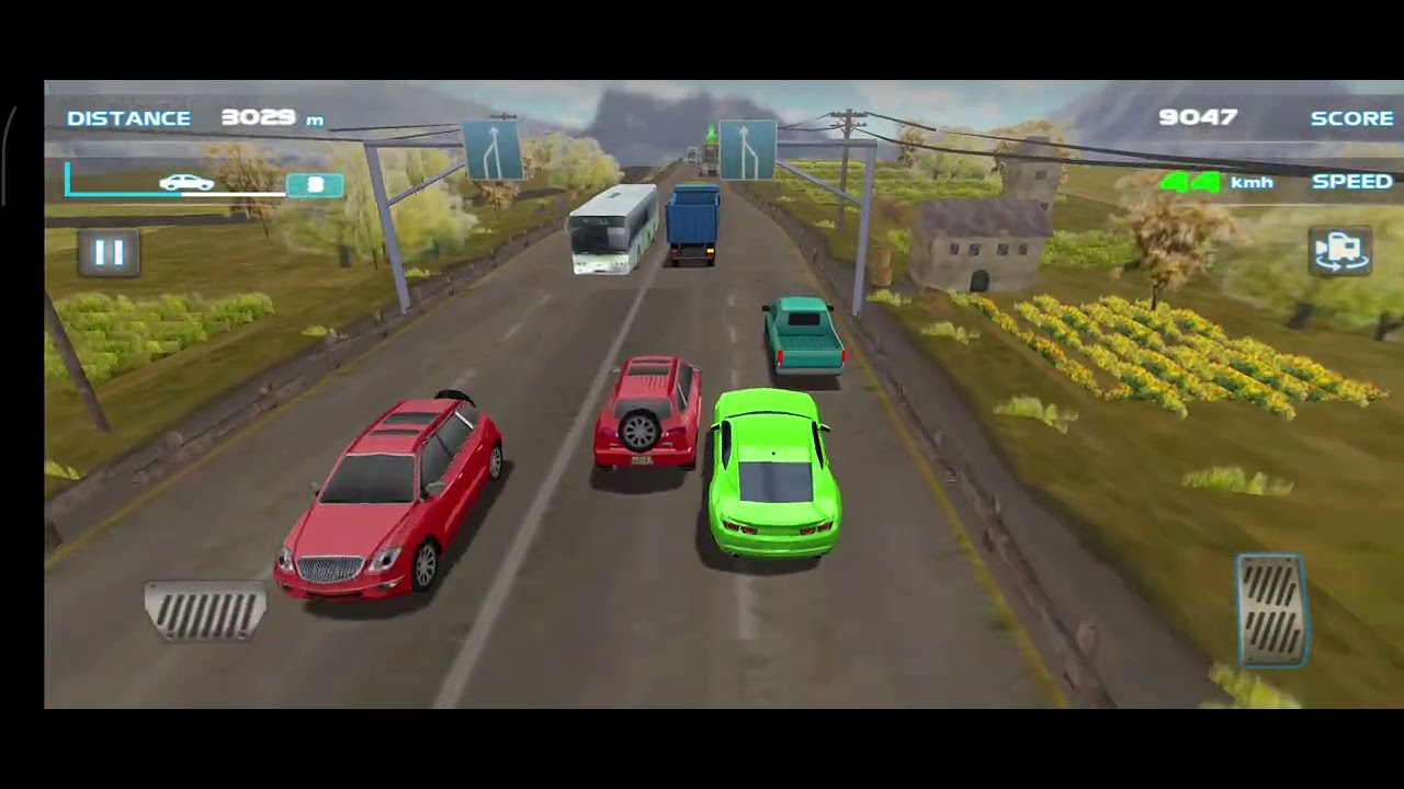 Turbo racing 3d। 🚔🚙💥⚠️💯। part54। game। best car game for Android 2025। circuit racing gameplay।