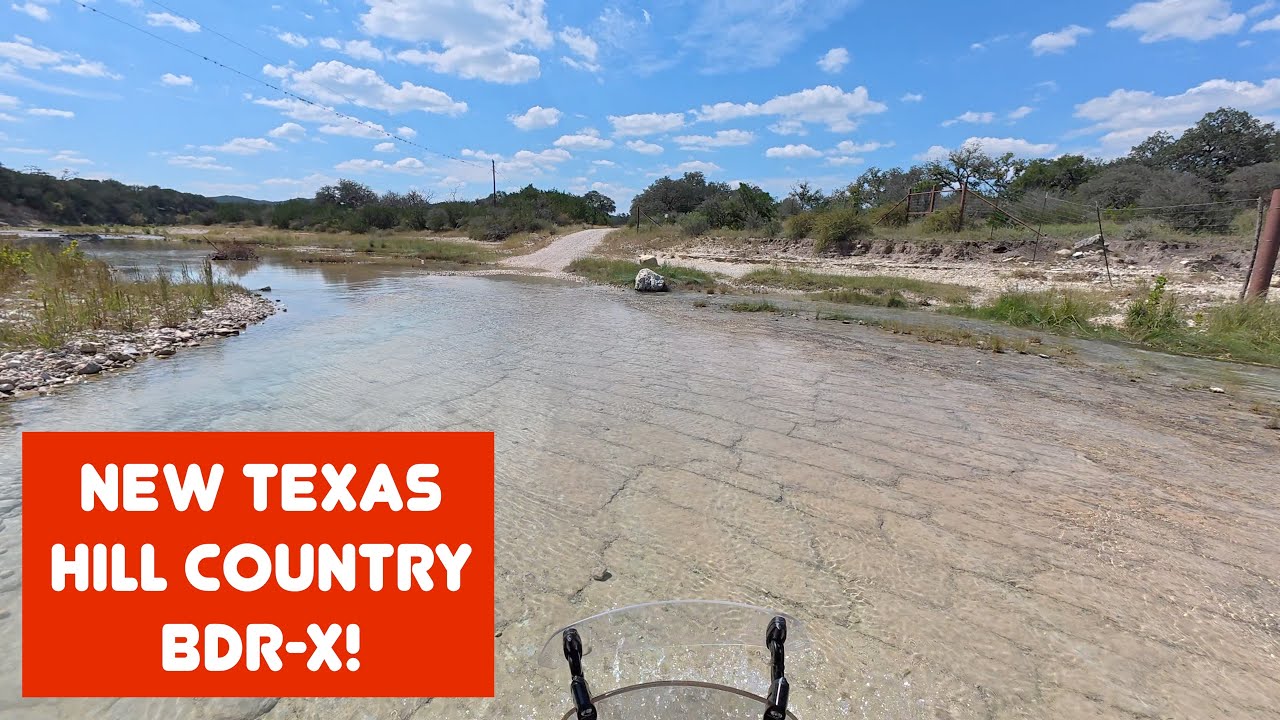 New Texas Hill Country BDR-X: Day 1 on my Transalp 750